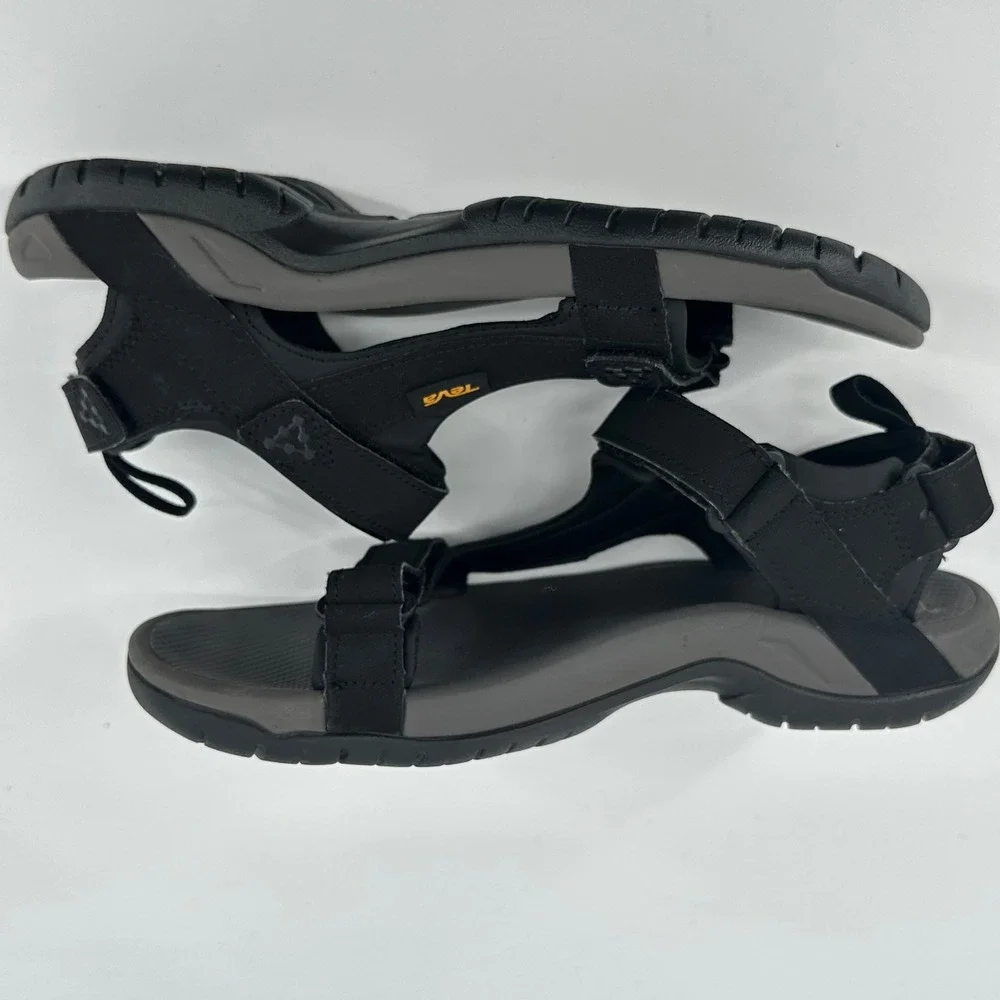 Teva Terra Fi 5 Universal Sandals Men Size 9 Black Grey 1110392 Gorpcore Hiking